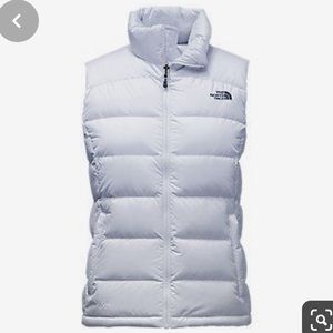 North face puffer vest